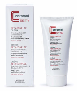 Usa crema beta complex Ceramol 311 para el Tratamiento natural de la dermatitis atópica.
