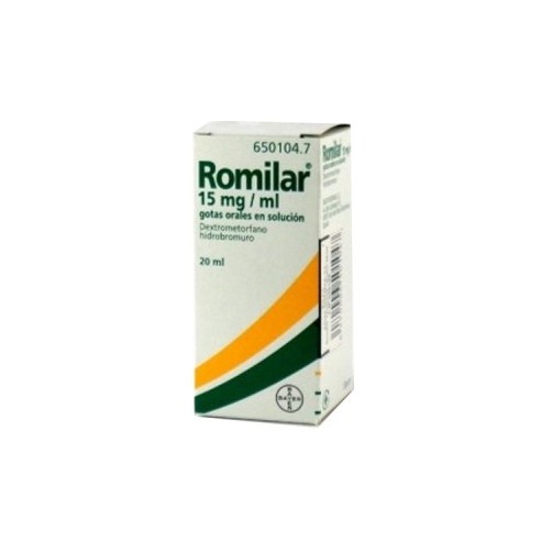 Romilar 15 mg/ml gotas orales 20 mL