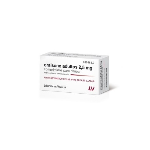 Oralsone adultos 2,5mg 12 comprimidos