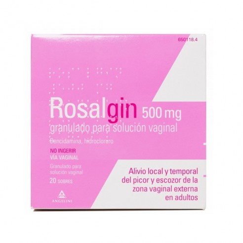 Rosalgin 500 mg granulado solución...