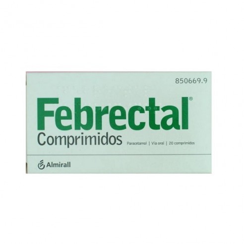 Febrectal 650mg 20 comprimidos