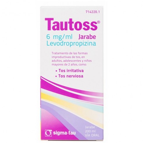 Tautoss 6 mg/mL Jarabe 200 mL