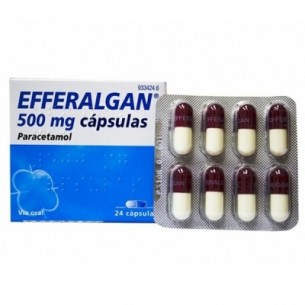 Efferalgan 500mg 24 cápsulas