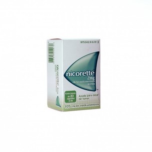 Nicorette 2mg 105 chicles