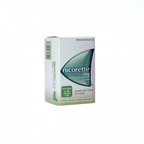 Nicorette 2mg 105 chicles