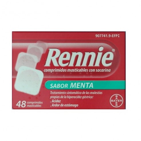 Rennie 48 comprimidos masticables...
