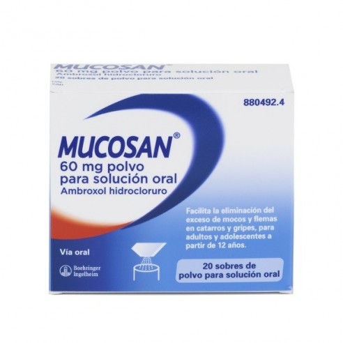 Mucosan 60 mg/mL 20 sobres