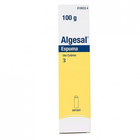 Algesal aerosol tópico espuma 100g