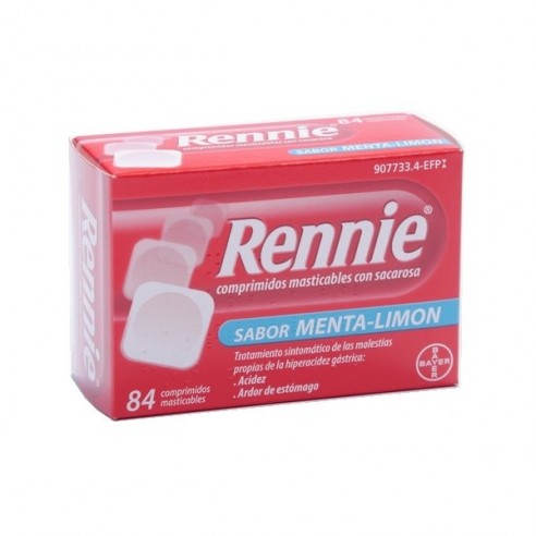Rennie 84 comprimidos masticables...