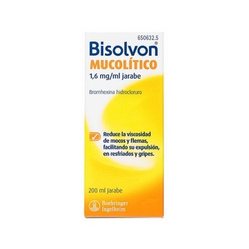 Bisolvon Mucolítico 1.6 mG/mL Jarabe...