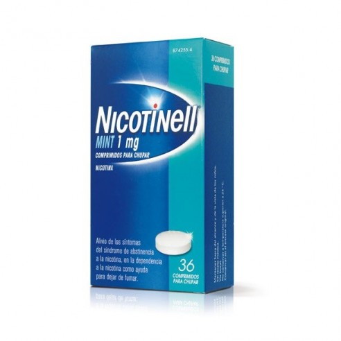 Nicotinel Mint 1mg 36 comprimidos...