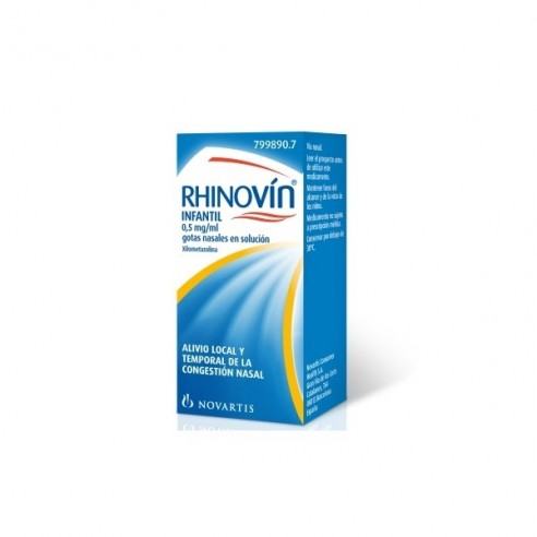 Rhinovín Infantil 0,5 mg/ml Gotas...