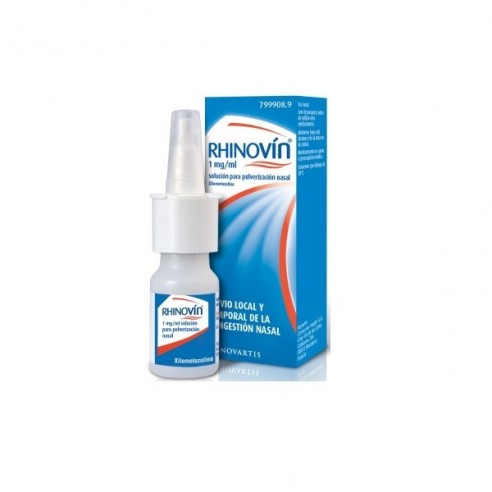 Rhinovin 1mg/ml nebulizador nasal 10 ml