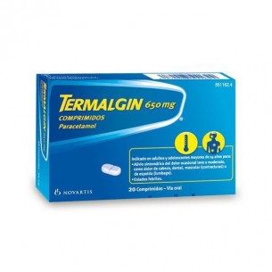 Termalgin 650mg 20 comprimidos