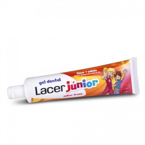 Lacer Junior Gel dental 75 mL Fresa