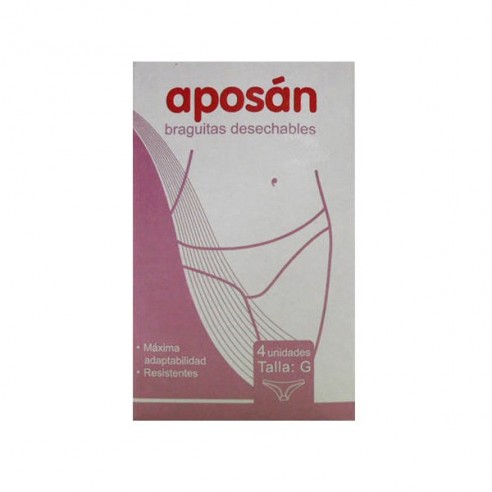 Braga desechable Aposan T Grande 4 U