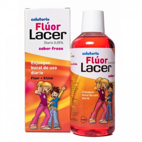 Fluor Lacer Diario 0,05 % Fresa...