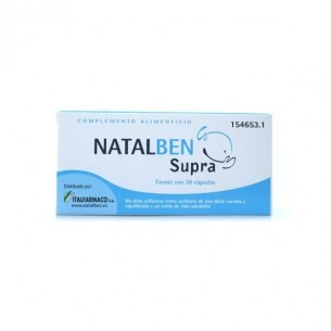 Natalben Supra 30 cápsulas