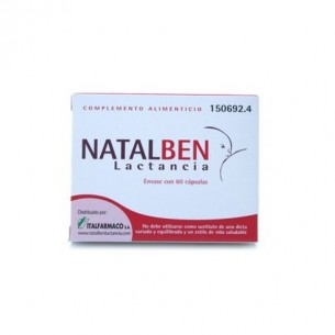 Natalben Lactancia 60 cápsulas
