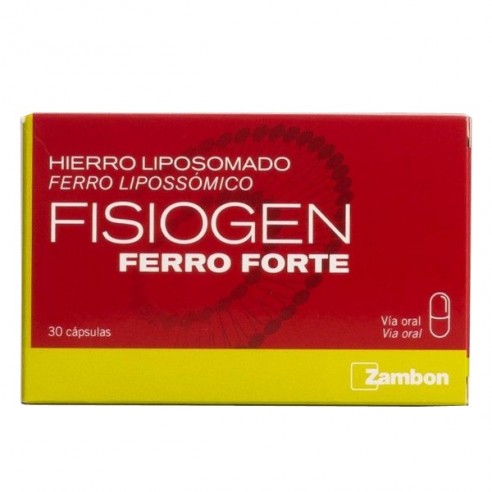 Fisiogen Ferro Forte 30 cápsulas
