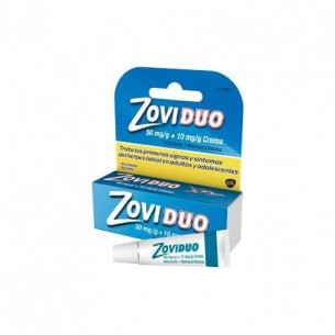 ZOVIDUO 50/10 MG/G CREMA 1 TUBO 2 G