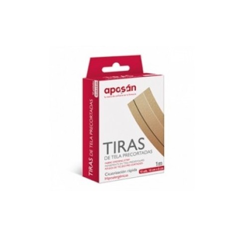 APOSAN APOSITO ADHESIVO  TELA PRECORT 1METRO X 6 CM