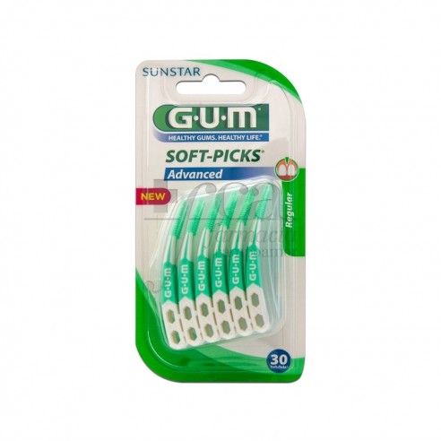 SOFT PICKS ADVANCED GUM 650 30 U