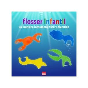PHB FLOSSER INFANTIL HILO DENTAL CON APLICADOR 16 U