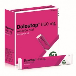 DOLOSTOP 650 MG 10 SOBRES SOLUCION ORAL 10 ML