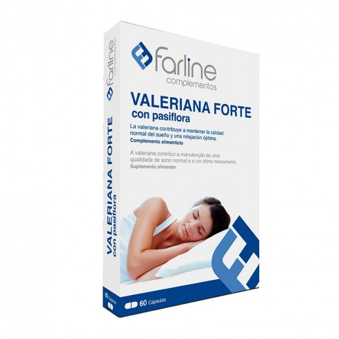 FARLINE COMPLEMENTOS VALERIANA FORTE  150 MG 60 CAPSULAS