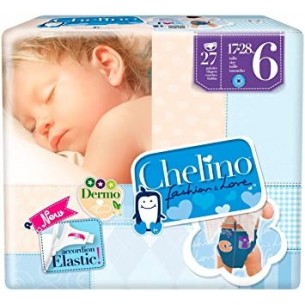 CHELINO PAÑAL INFANTIL  T6   (17 - 28 KG) 27 PAÑALES