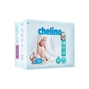 CHELINO PAÑAL INFANTIL  T4    (9 - 15 KG) 34 PAÑALES