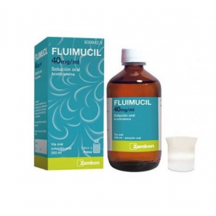 Fluimucil 40 mg/mL Solución...