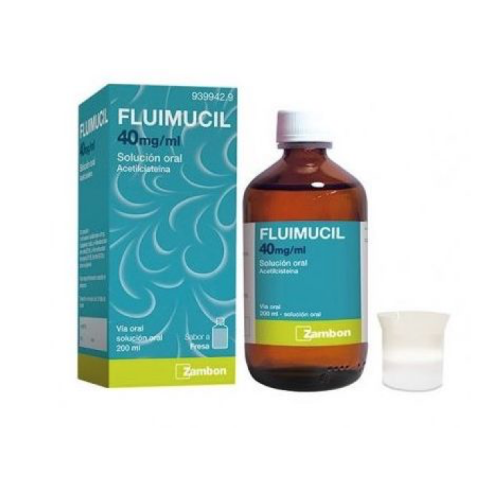 Fluimucil 40 mg/mL Solución oral 200 mL