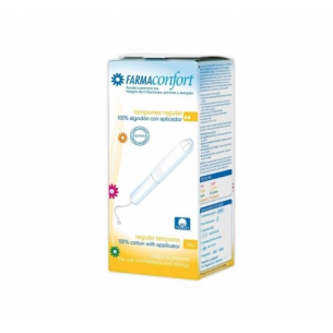 Tampones 100% algodón con...