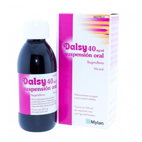 Dalsy 40 mg/mL Suspensión oral 150 mL