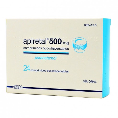 Apiretal 500 mg 12 comprimidos...