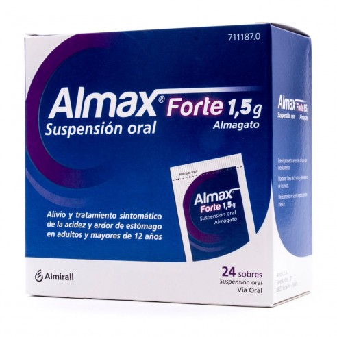 Almax Forte 24 Sobres suspensión oral