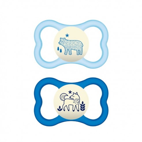 Mam Air night +16m Chupete silicona...