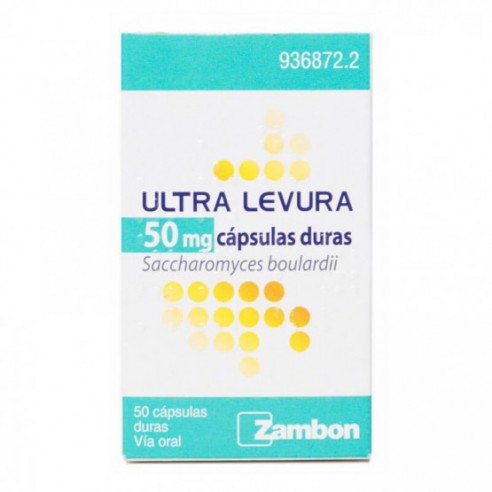 Ultra-Levura 50mg 50 cápsulas