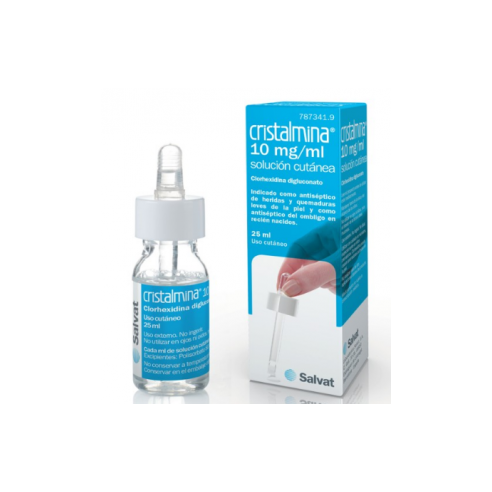 Cristalmina 10mg/ml solución tópica 25ml