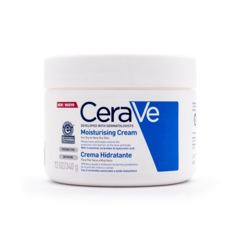 CeraVe Crema hidratante piel seca 340g