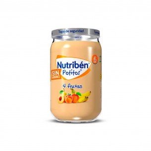 Nutriben potito 4 frutas 235g