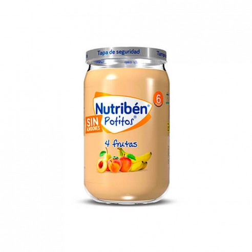 Nutriben potito 4 frutas 235g