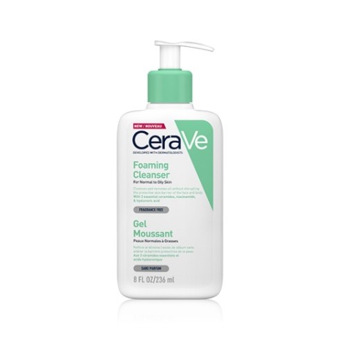 CeraVe Gel limpiador espumoso 236 ml