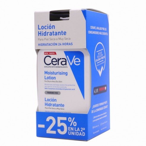 Cerave Duplo loción hidratante 2 x...