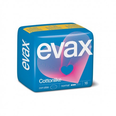 Compresas Evax cottonlike normal con...