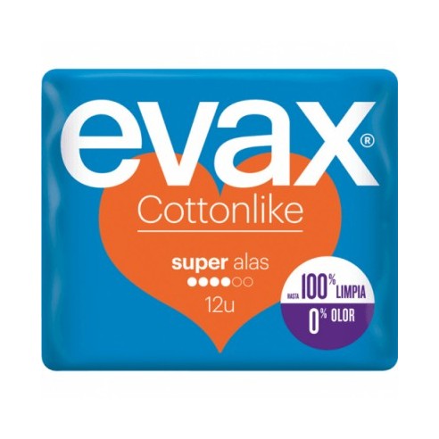 Compresas Evax cottonlike Super con...