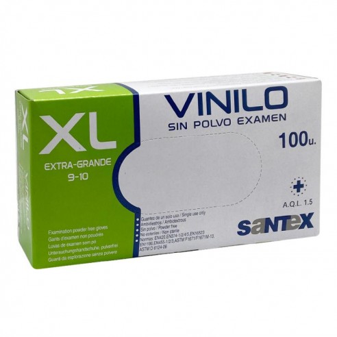 Guantes Nitrilo sin polvo Santex T/XL...