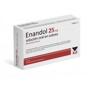 Enandol 25 mg 10 Sobres...